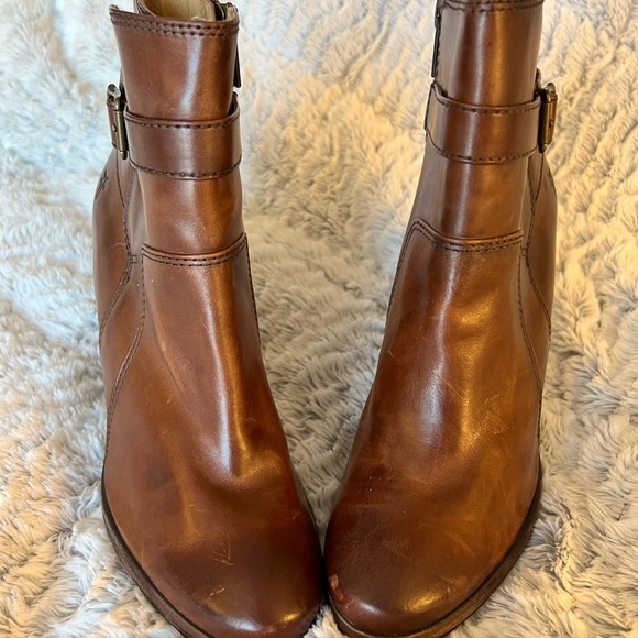 *NWOT* Frye | Patty Riding Bootie | Brown Leather | Size 7M - Picture 2 of 8